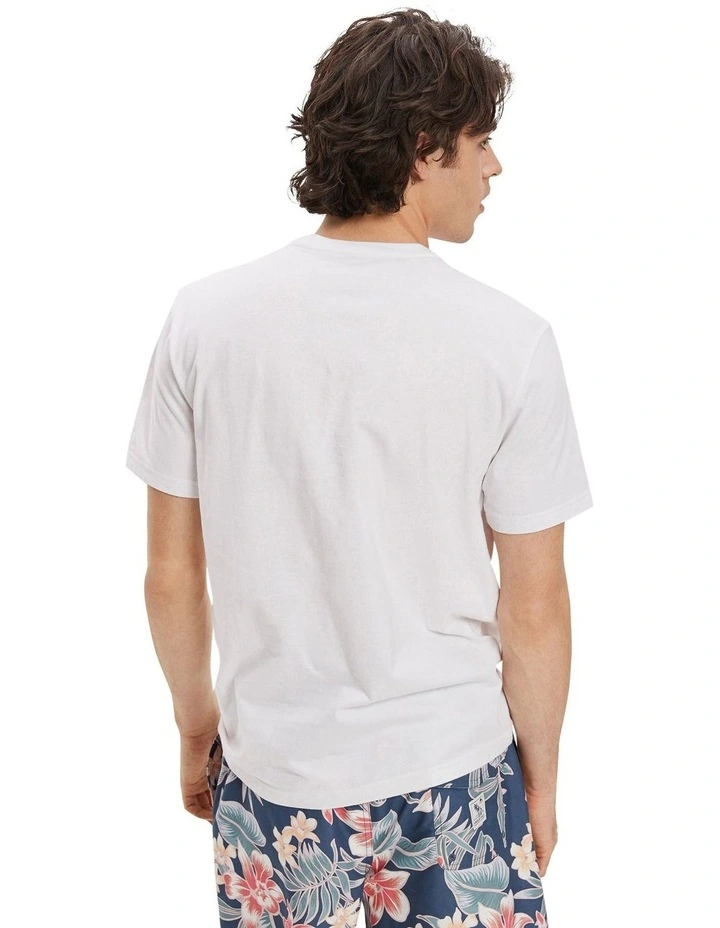 Super Soft Logo Graphic T-shirt in White