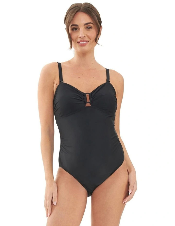 Bandeau One Piece in Black