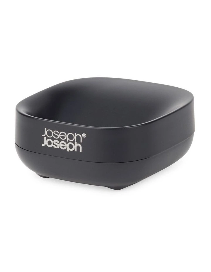 Slim Compact Soap Dish in Black