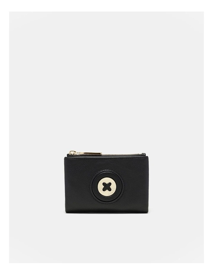 Mim-mazing Medium Wallet in Black Light Gold