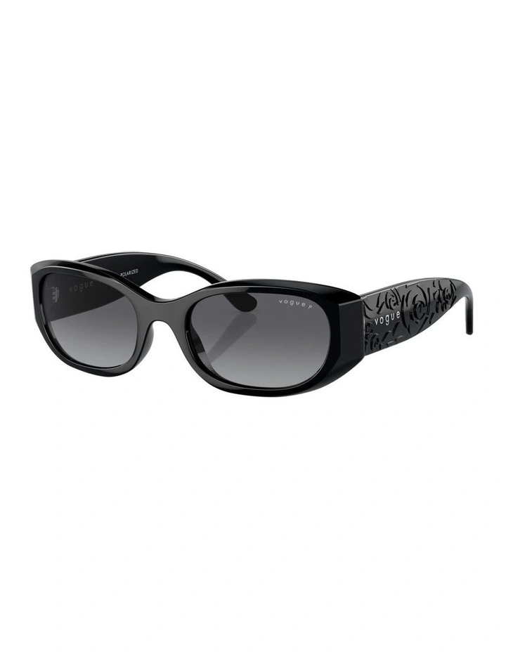 Polarised VO5525S Sunglasses in Black