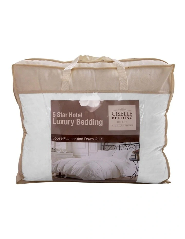 Goose Down Feather Quilt 700GSM Single