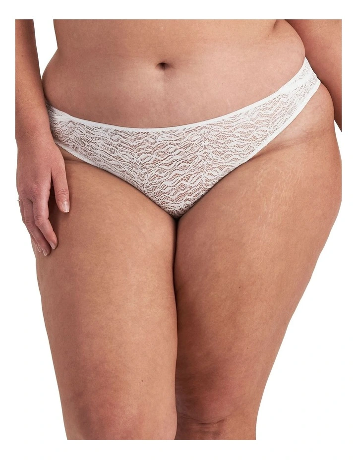 Because Hi Bikini in White