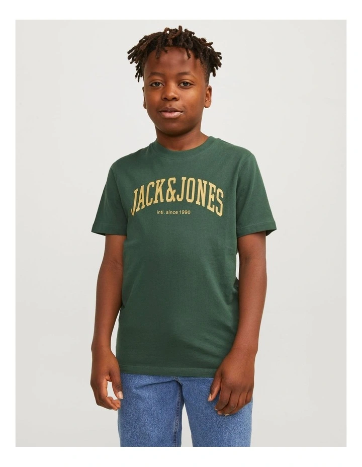 Josh Crew Neck T-shirt in Green