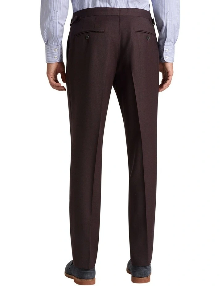 Guthrie Trouser in Dark Red