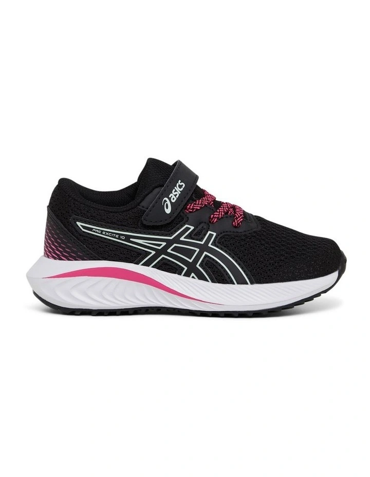 Pre-Excite 10 Pre-School Sport Shoes in Black