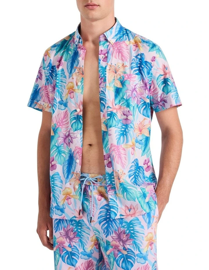 Heat Wave Shirt in Pink Multi