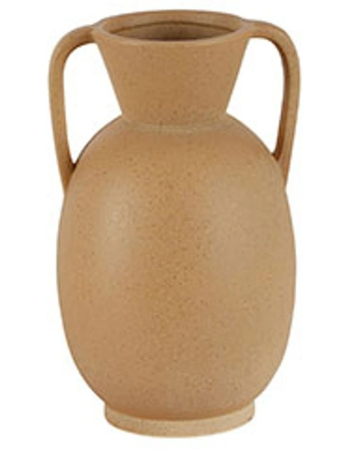 Kenna Ceramic Vase in Sand