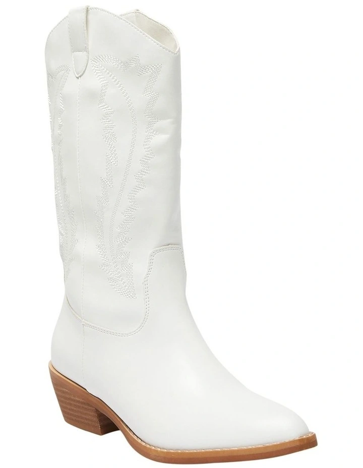 Cowboy Western Boots in White
