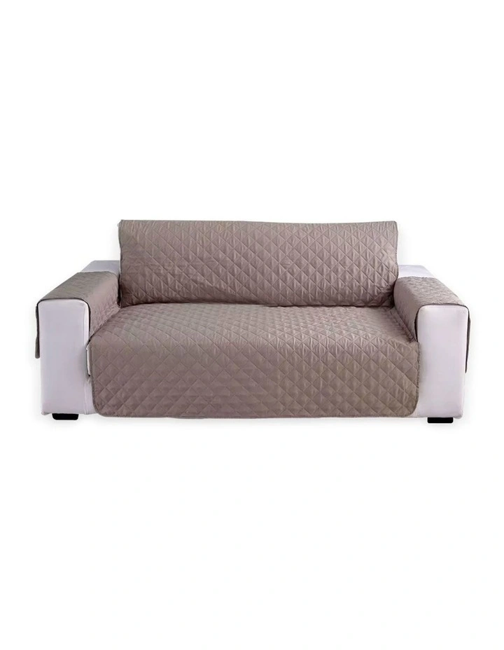 Pet Sofa Couch Cover 2 Seater in Khaki