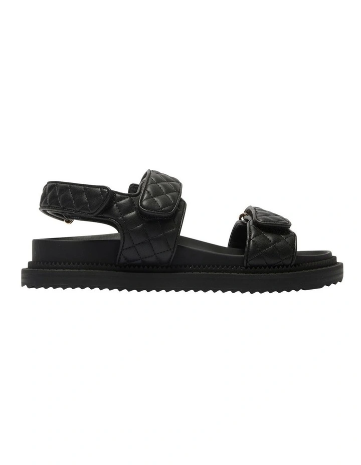 Bermuda Sandals in Black
