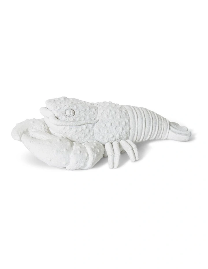 Lobster Sculpture in White