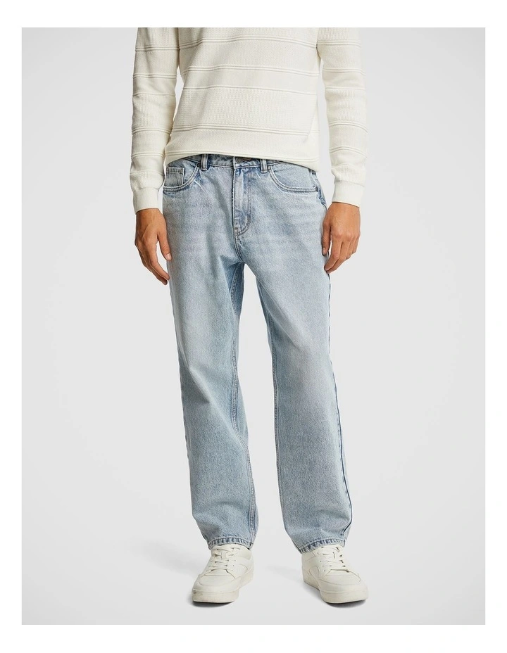 Mullen Wide Fit Jean in Sky Blue