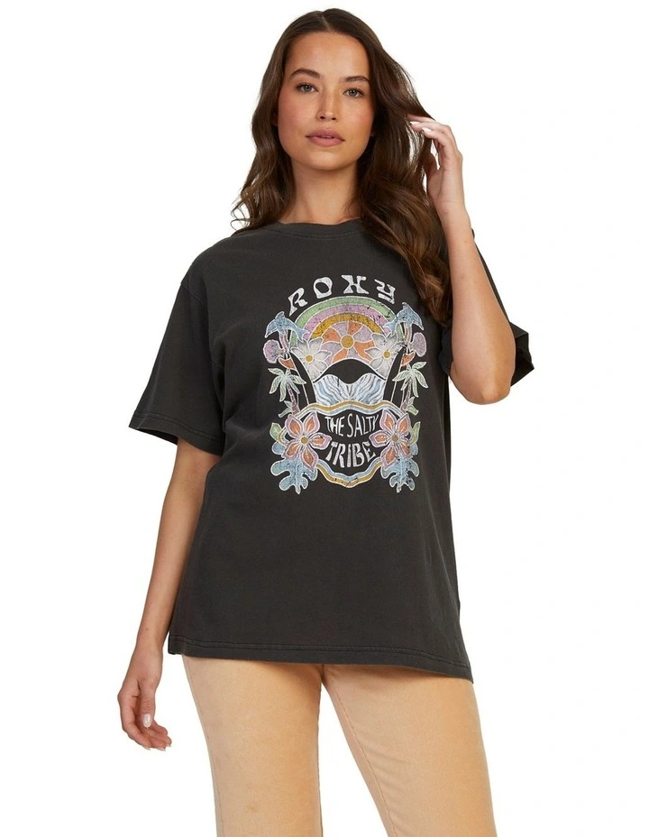 To The Sun T-shirt in Anthracite
