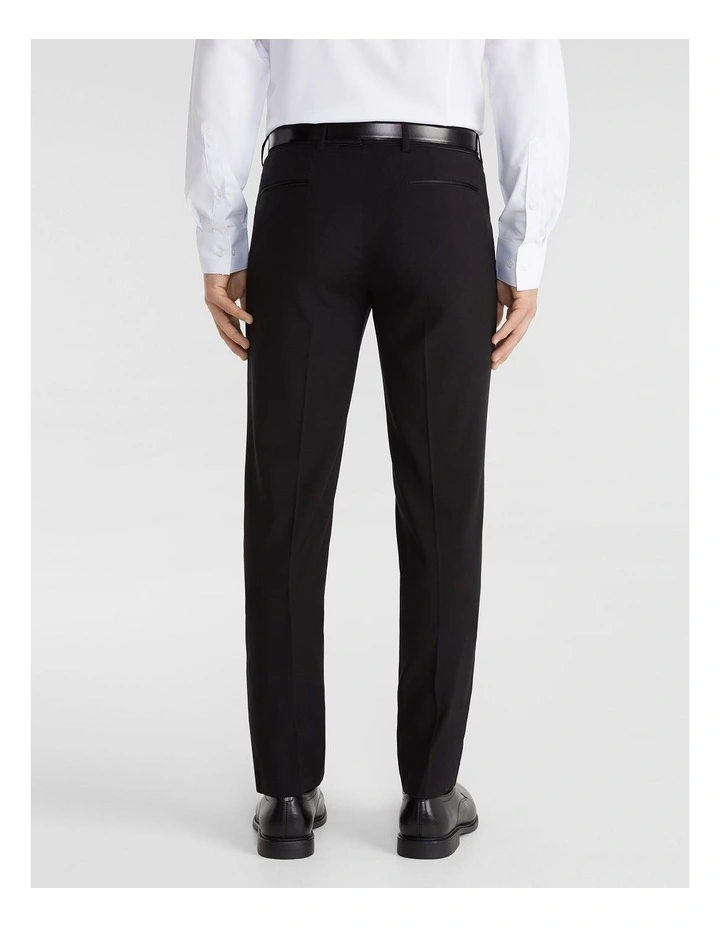 Aston Slim Fit Dress Pants In Black