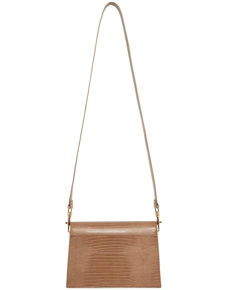 Lizzy Caramel Crossbody Bag