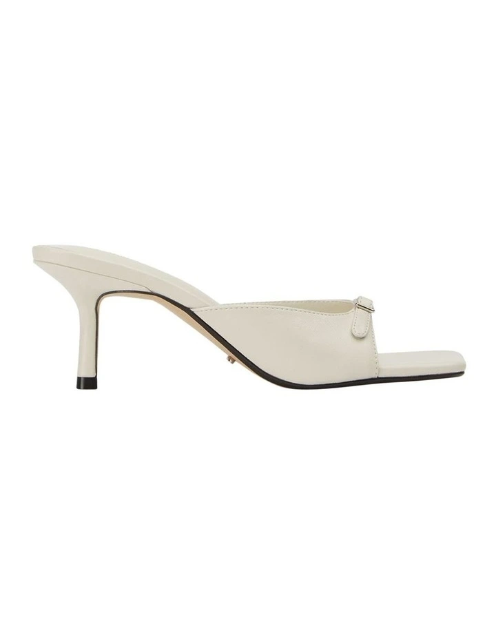 Asar Heels In Dove Nappa