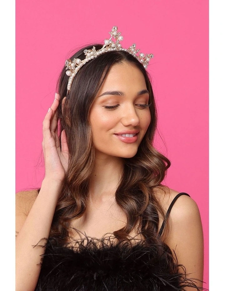 Celeste Headpiece in Gold