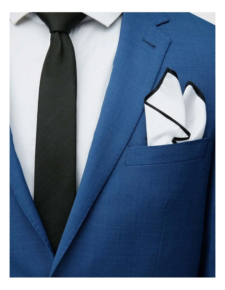 Classic Pocket Square in White