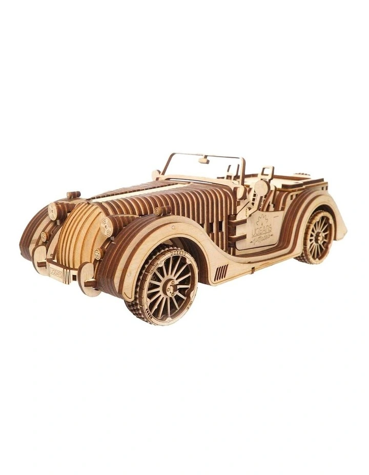 Roadster VM-01 437 Piece Wooden 3D Puzzle