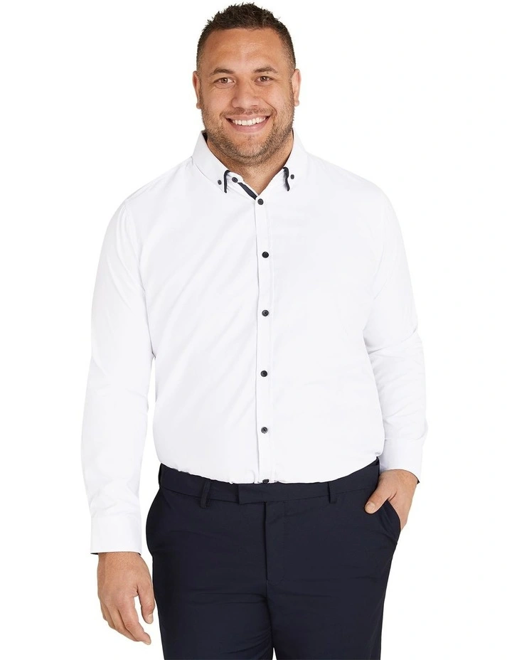 Romeo Textured Shirt in White