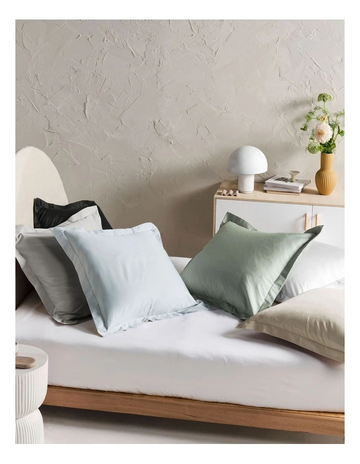 Augusta 500TC European Pillowcase in Taupe