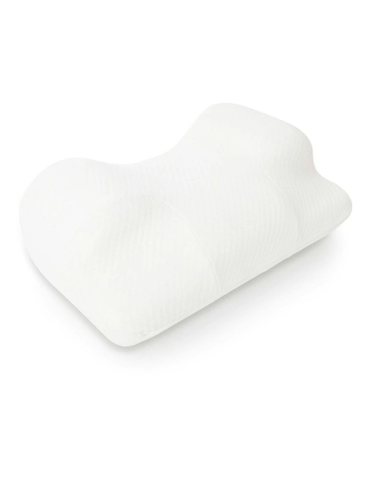 Memory Foam Beauty Sleep Pillow For Neck And Shoulder Pain in White