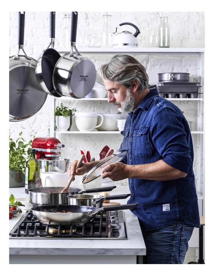 Classic 3 Piece Saucepan Set in Stainless Steel