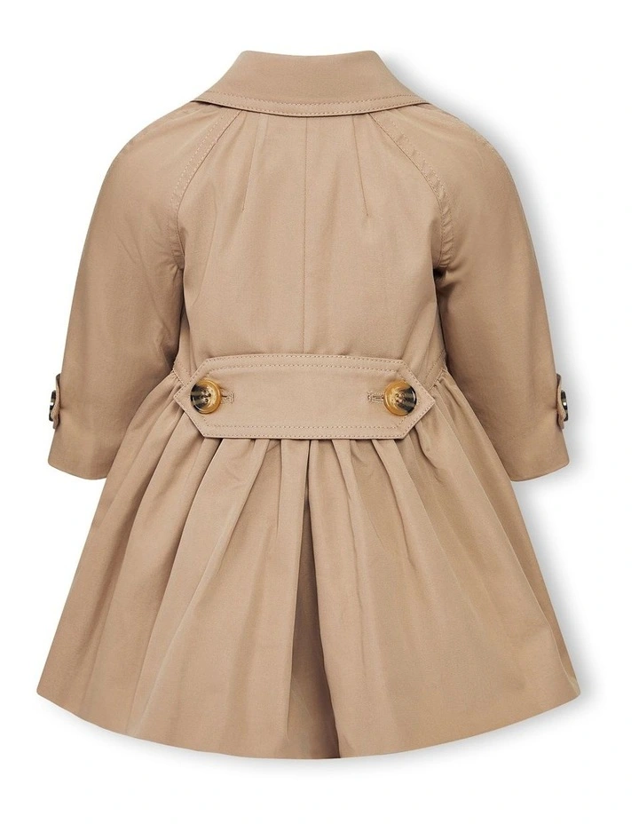 Mia Classic Trench in Tan