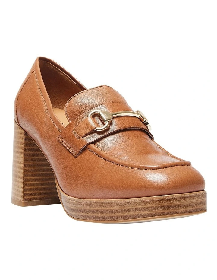 Heidi Heeled Shoes in Tan Glove
