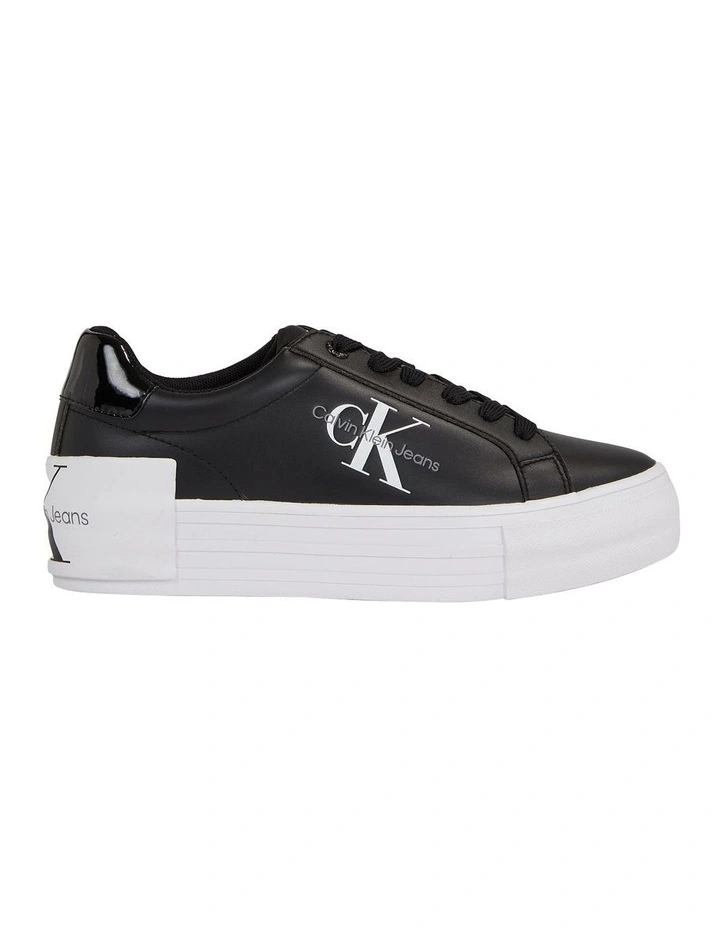 Platform Sneakers in Black