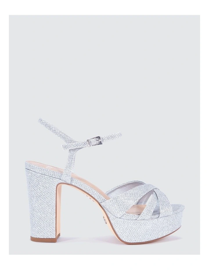 Luella Heels in Silver