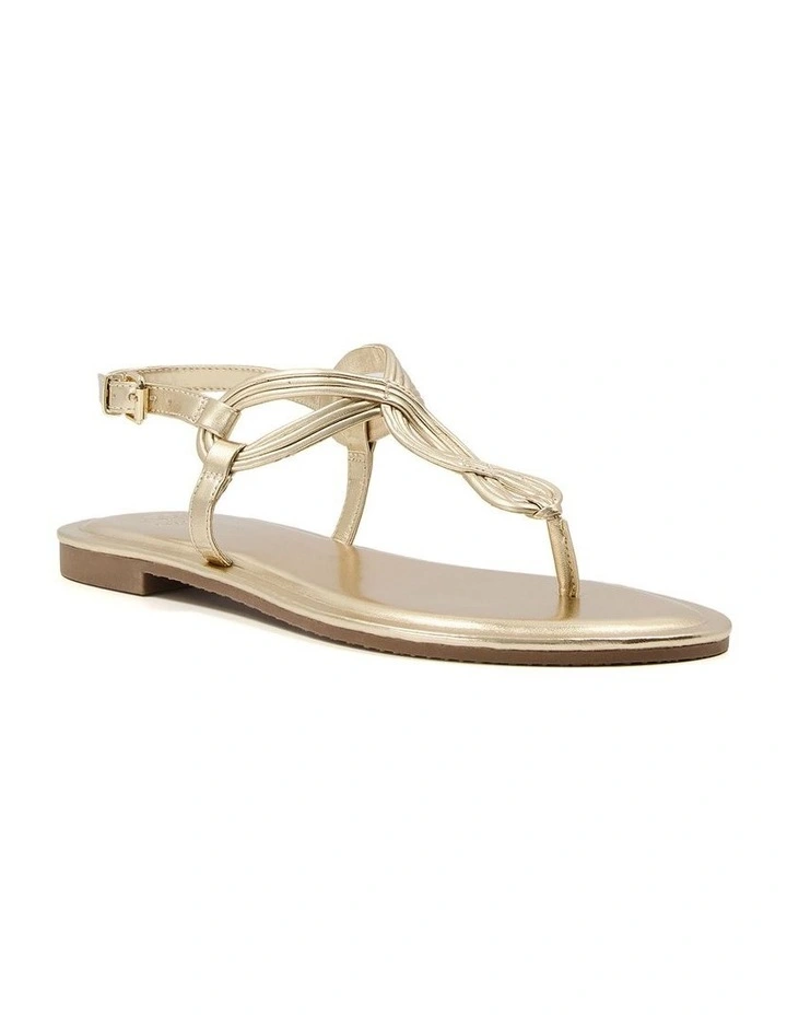 Logic Sandals in Gold