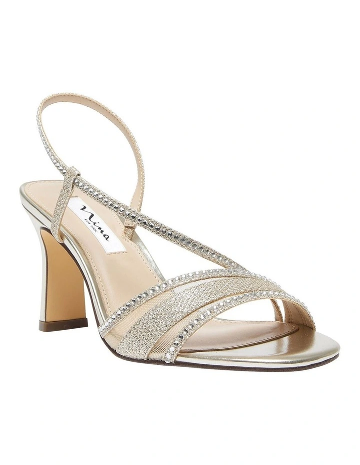 Abbi Sandals in Soft Platino Dreamland