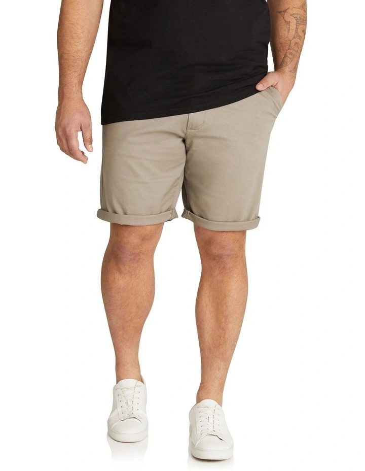 Charlie Canvas Shorts in Brindle