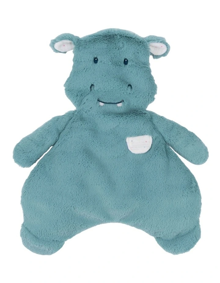 Oh So Snuggly Hippo Lovey in Blue