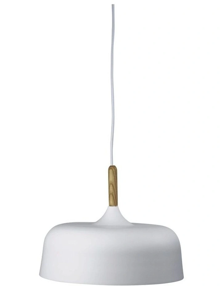 Malt 32cm Modern Pendant Light White