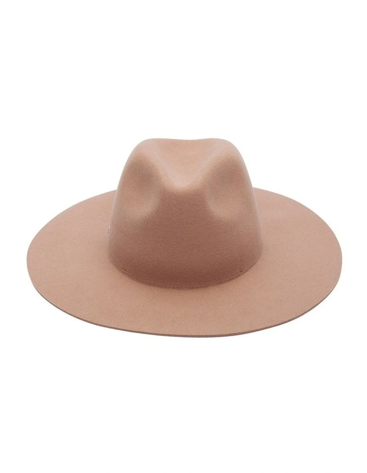 Serena Fedora Hat in Sand