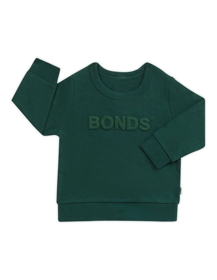 Baby Tech Sweats Pullover in Jurassic