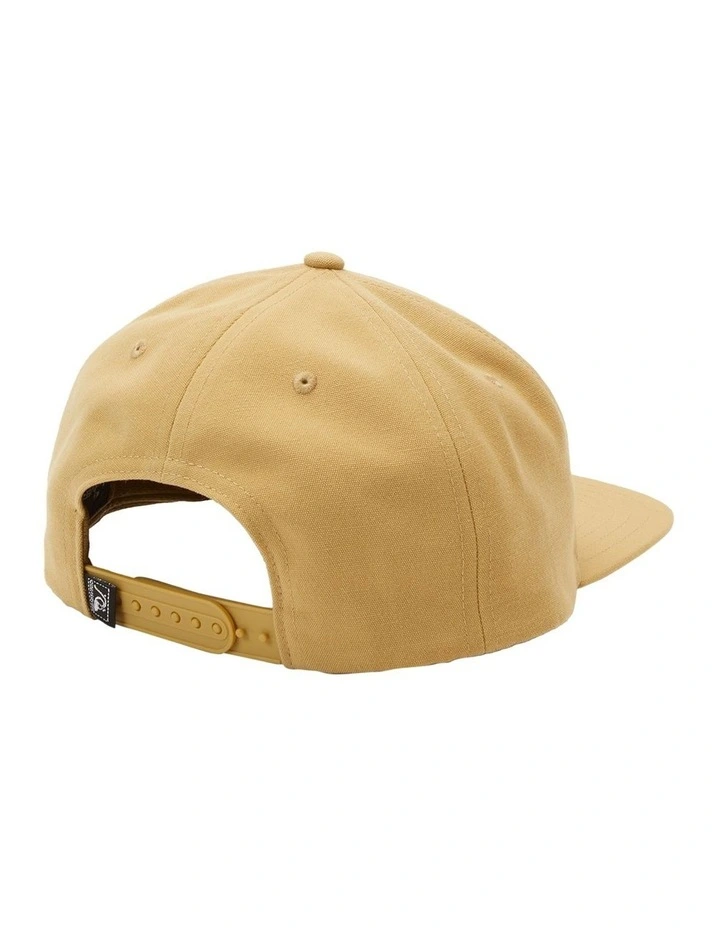Earth Tripper Snapback Cap in Mustard