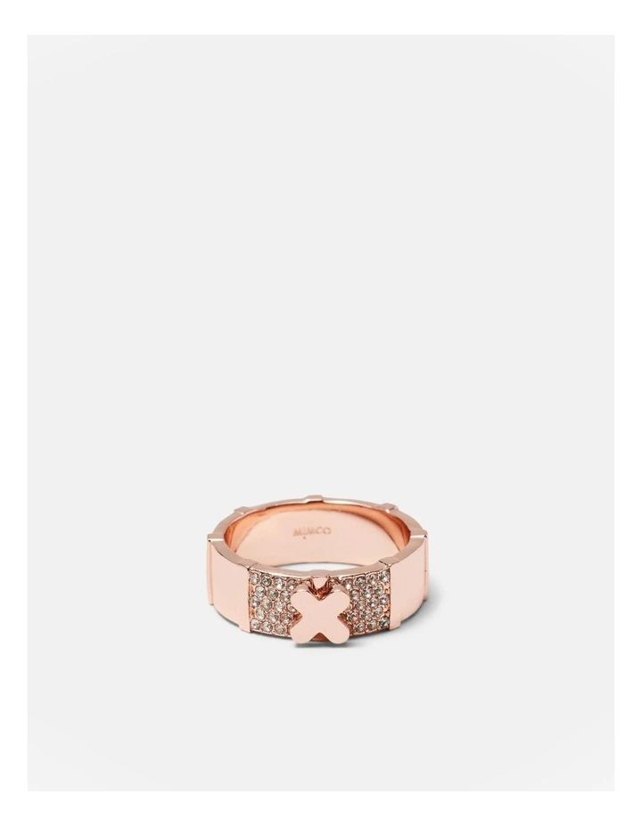 Reflection Band Ring in Rose Gold