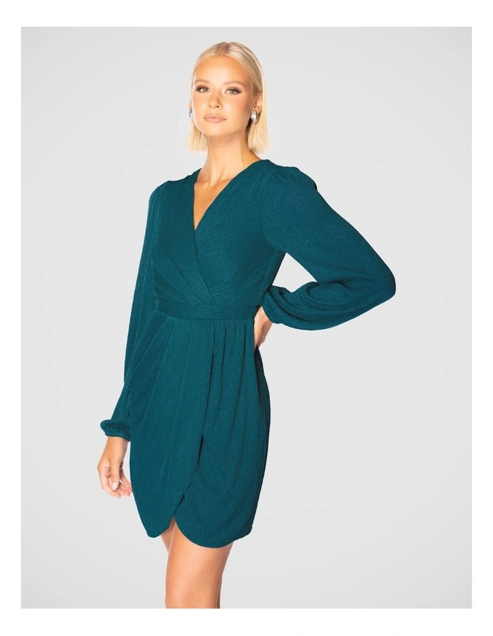 Fiore Dress in Teal