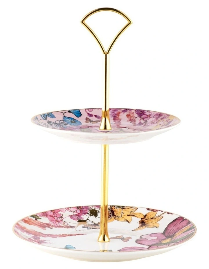 Enchantment 2 Tiered Cake Stand Gift Box