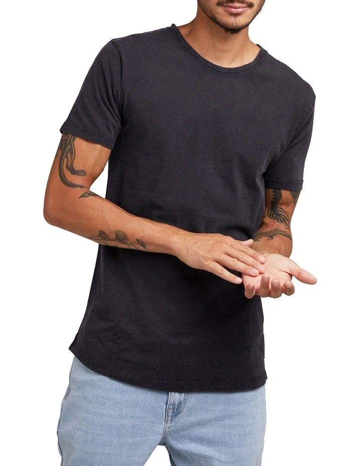 Acid Tail T-shirt in Washed Black