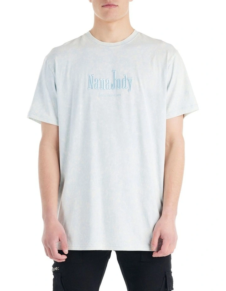 Amalfi Tee in Mineral Blue