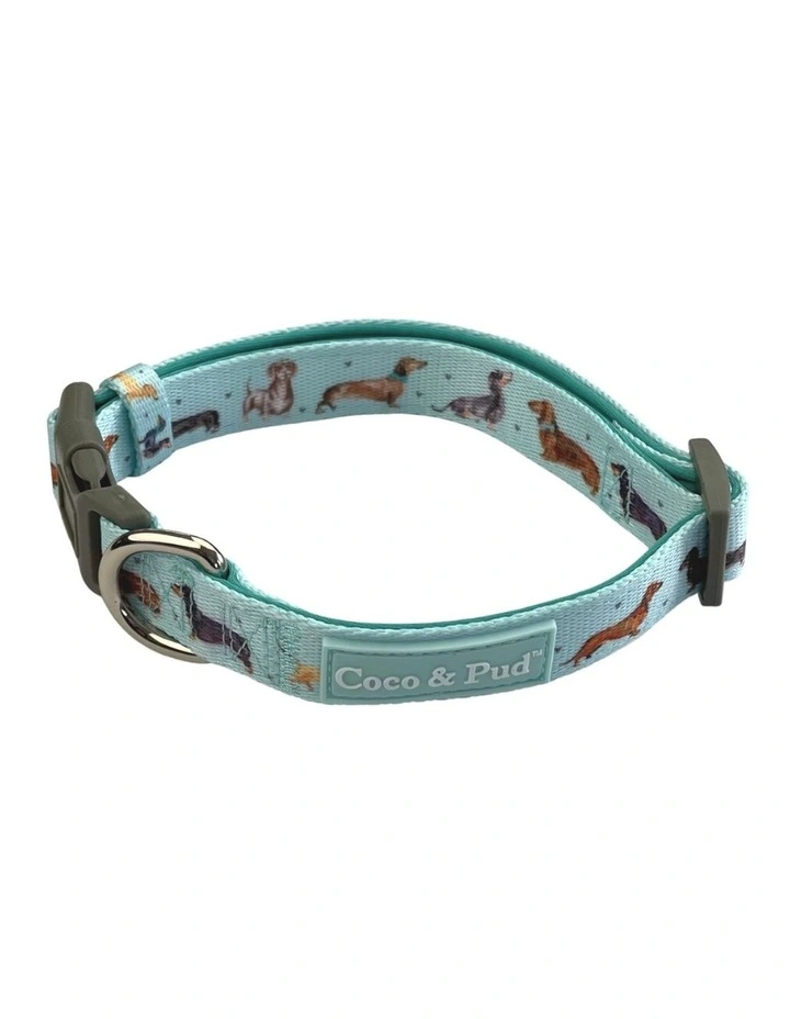Doxie Love Dog Collar & Bow Tie