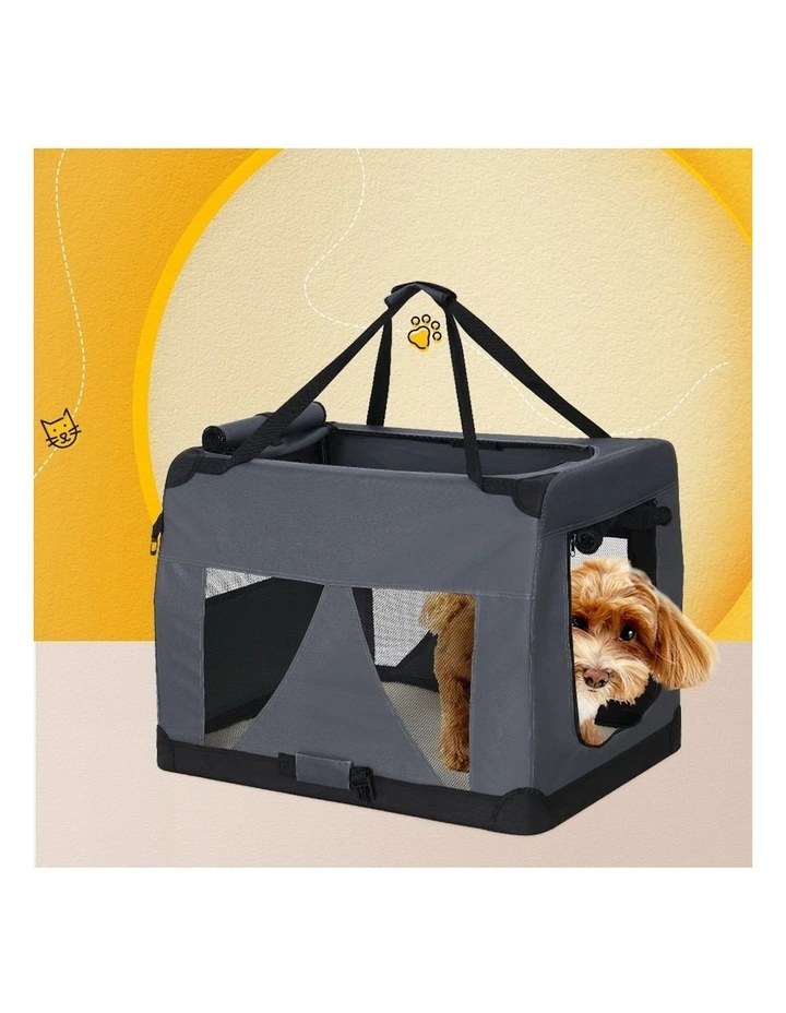 XL Portable Pet Carrier in Grey