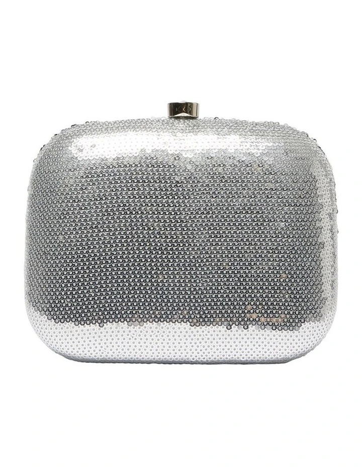 Getty Bag in Silver Sequin