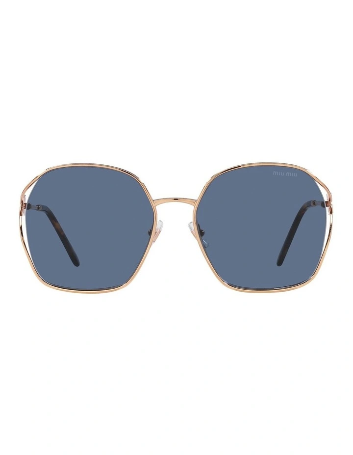 MU 52WS Sunglasses in Gold