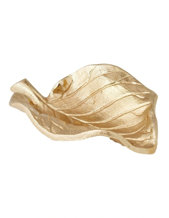 Arizona Aluminium Trinket Dish 13.5cm in Gold
